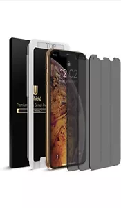 uShield Protezione Schermo Privacy per iPhone Xs/iPhone X/iPhone 11 Pro - Confezione da 3 - Foto 1 di 3