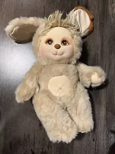 Vintage Mattel My Child Pet Puppy Dog Doggy 1986 Plush Doll Tan Brown RARE HTF - Picture 1 of 3