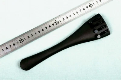 1pcs Cello tailpiece Carbon fiber Fit 4/4 Cello Full Size With Fine tuner - Image 1 of 4