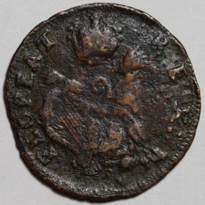 c.1670 New Jersey St. Patrick Farthing, Nothing Below King, Martin 1c.22-Ba.9 - Picture 1 of 8