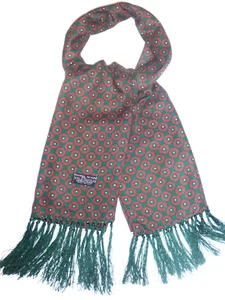 Vintage TOOTAL Scarf Cravat Polka Dot Dapper Mod Indie Scooter Goodwood Ascot - Picture 1 of 4