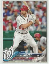 Daniel Murphy Nationals 2018 Topps National League Standouts #NL-5 Parallel