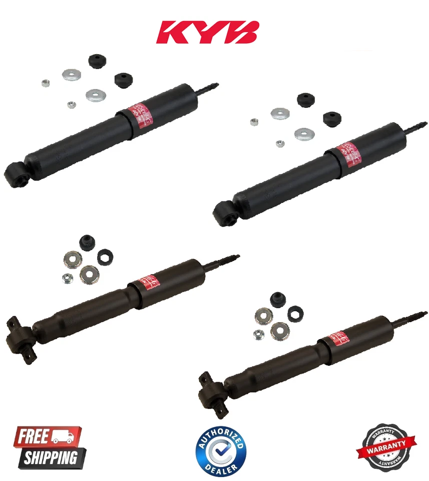 Amortiguadores delanteros y traseros KYB Excel-G 1997-2003 Ford F-150 2x2 camioneta pickup NUEVO Foto 1 de 1