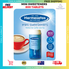 Hermesetas Mini Sweeteners 800 Tablets, Vegan, Gluten Free, Calorie Free, Kosher