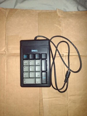 DELL Computer 17 Key Numeric Key Pad Model No. 86004 - PS/2 - USED - - Image 1 of 4