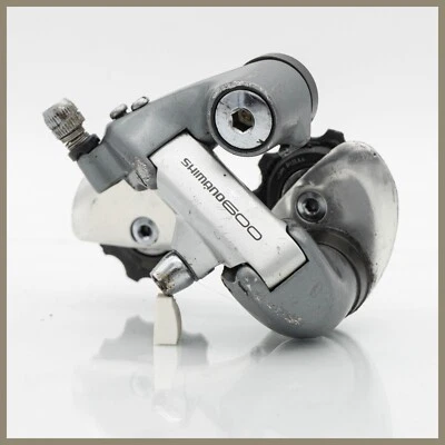 SHIMANO 600 RD-6400 80s 7 speed REAR DERAILLEUR VINTAGE ROAD BIKE BICYCLE MECH  - Bild 1 von 4