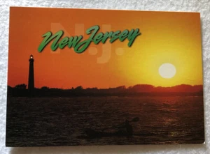 New Jersey Sunset Postcard (C1) - Picture 1 of 2