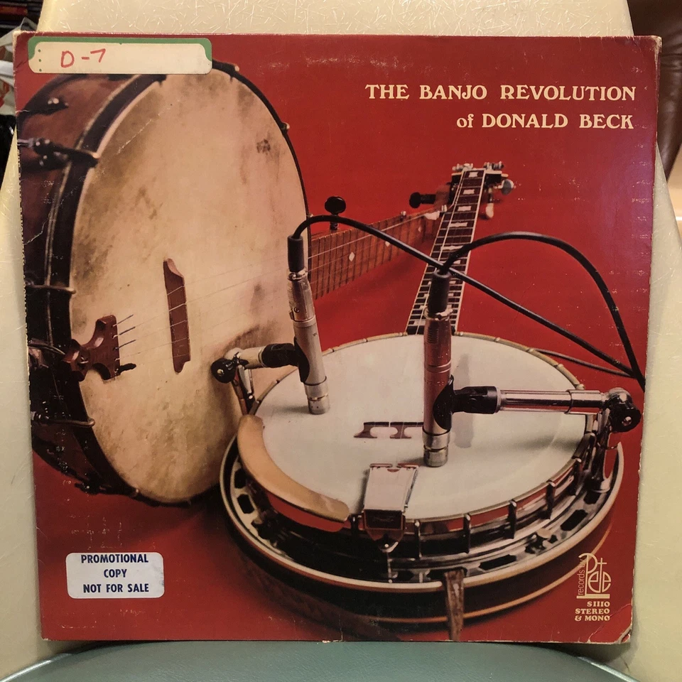 The Banjo Revolution Of Donald Beck Promo VG+ - Image 1 of 4