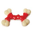 Tough Dog Toy Dental Dura Chew Double Action Bones Bacon Flavor - Choose Size