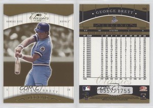 2001 Donruss Classics /1755 George Brett #154 HOF