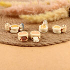 Doll house Hamster Eatting Desserts Hamburger Food Mini Decoration'hw H❤W