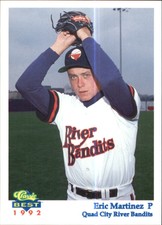 1992 Quad City River Bandits Classic/Best #9 Eric Martinez