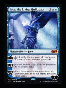 * * 1x Jace, the Living Guildpact x1 * * M15 MTG NM Near Mint or Close - Picture 1 of 2
