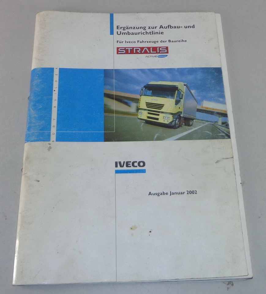 Iveco Stralis Montaje Umbaurichtlinien Complemento Stand 01/2002 - Imagen 1 de 1