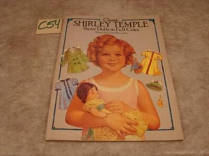 C54G VINTAGE Sherley Temple Paper Dolls Grayce Piemontesi 1986 Paperback - Picture 1 of 1