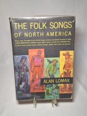 The Folk Songs of North America by Alan Lomax HBDJ 1960 Peggy Seeger  - Image 1 of 4