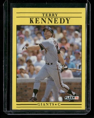 1991 Fleer - Terry Kennedy #263 - Image 1 of 2