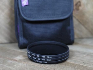 72mm  ALTURA ND FILTER SET  ND4 , ND8 , ICE ND1000  MINT IN CASE - Bild 1 von 3