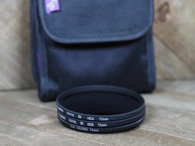 72mm  ALTURA ND FILTER SET  ND4 , ND8 , ICE ND1000  MINT IN CASE - Image 1 of 3