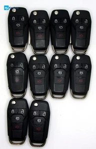 10x OEM Ford Bronco Sport Keyless Entry Flip Key Car Remotes N5F-A08TAA - Picture 1 of 2