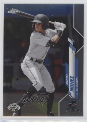 2020 Topps Pro Debut Chrome Nasim Nunez #PDC-31 - Image 1 of 2