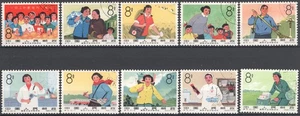 China 1966 Women in Various Occupations. Used CTO VF - Picture 1 of 1