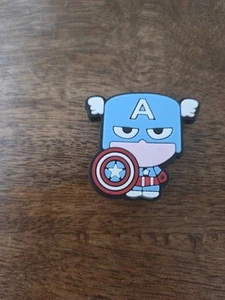 Croc Shoe Charm Captain America - Picture 1 of 2