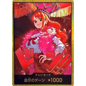DON!! Nami GOLD EB03 Japanese ONE PIECE Card Heroines Edition NM - Picture 1 of 4
