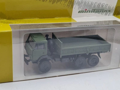 Herpa Minitanks 1:87 #744850 Kamaz 5320 Flachpritschen Lkw Militär mit OVP  - Bild 1 von 4