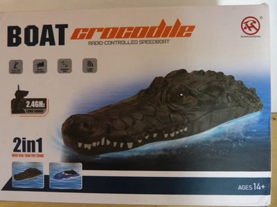 RC ferngesteuertes Krokodil Boot - Bild 1 von 4