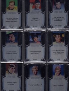 STAR TREK INFLEXIONS EXPRESSIONS OF HEROISM COMPLETE METAL SET E1-E43