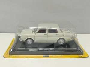 Simca 1000 SL Bianco White 1969 - Edicola Leo Models Auto vintage 1:24 Nuovo - Foto 1 di 11