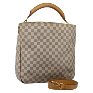 LOUIS VUITTON Damier Azur Sophie Shoulder Bag 2way N41216 LV Auth MY482 - Picture 1 of 24