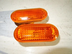 FORD FIESTA MK6 02-08 ORANGE WING REPEATERS X 2 2S6A 13K354 AD - Picture 1 of 2