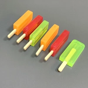 Lote de 6 tiras de nieve accesorios de helado para muñeca American Girl 18" juguetes retirados - Imagen 1 de 6