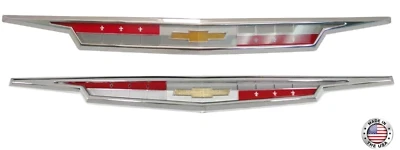Juego de emblemas de capó y maletero para Chevy Bel Air Biscayne Impala 1962 EE. UU. Foto 1 de 4