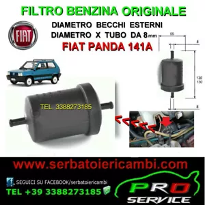 FILTRO BENZINA serbatoio ESTERNO X Fiat Panda 900 INIEZIONE 1991 1999 originale - Imagen 1 de 1