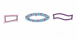 Sizzix, Sizzlits, Decorative Strip Die, Frames Die, Whimsical, Border Die - Picture 1 of 2