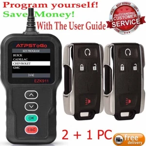New Programming Tool for Chevy Silverado Colorado GMC Canyon Remote Key Fob (2) - Picture 1 of 10