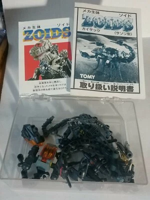 Tomy vintage Zoids Guysack Scorpion 1984 hecho en Japón-con instrucciones Foto 1 de 4
