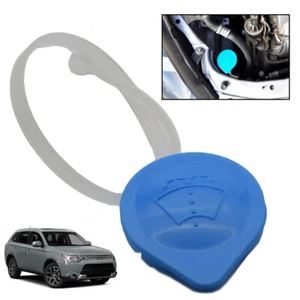 Windshield Wiper Washer Fluid Reservoir Tank Cap Cover For Mitsubishi Outlander - Foto 1 di 6