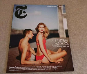 NY Times Style Travel Magazine model Iselin Steiro; Norway; Sicily Summer 2012  - Picture 1 of 9