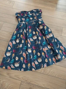 Anthropologie Blue Bird Dress NWOT 8 - Picture 1 of 9