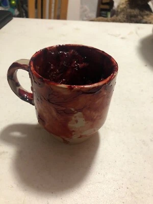 Gore Food Halloween Latex Props Haunted House  Cup Prop - Image 1 of 4
