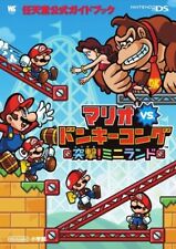 Used Mario vs. Donkey Kong Shout! Minira Game Guide Book form JP