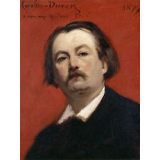 Carolus Duran Durand Portrait Gustave Dore 1877 Painting Large Art Print 18X24"