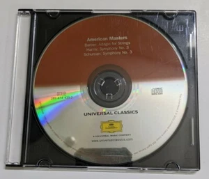 American Masters: Barber, Harris, Schuman CD, 2003, Pre-Owned - Picture 1 of 1