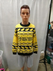 Tipsy Elves Mikes Hard Lemonade Ugly Christmas Sweater M Holidays - Picture 1 of 8