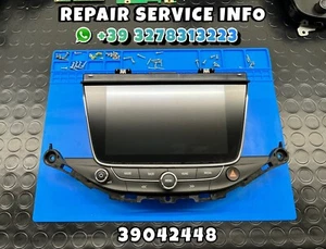 39042448 RIPARAZIONE DISPLAY OPEL ASTRA CORSA INTELLINK 900 GARANZIA 1 ANNO - Imagen 1 de 3