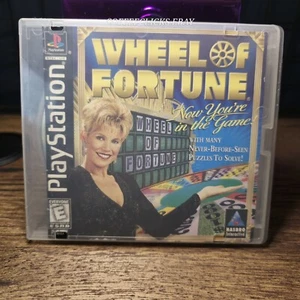 Wheel of Fortune Playstation PS1 Video Game With Aftermarket Case - Picture 1 of 7
